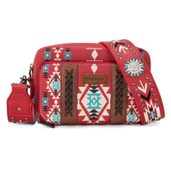 Wrangler Aztec Printed Crossbody Purse