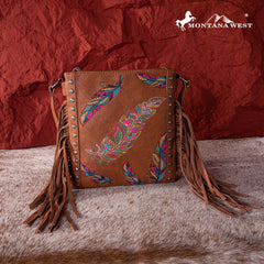 Montana West Embroidered Collection Concealed Carry Crossbody