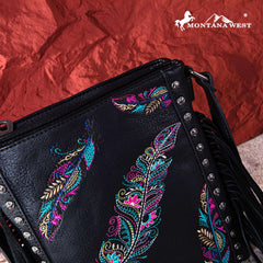 Montana West Embroidered Collection Concealed Carry Crossbody