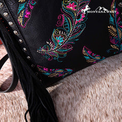 Montana West Embroidered Collection Concealed Carry Crossbody