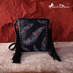 Montana West Embroidered Collection Concealed Carry Crossbody