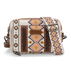 Wrangler Aztec Printed Crossbody Purse