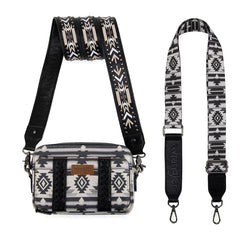 Wrangler Aztec Printed Crossbody Purse