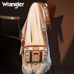 Wrangler Aztec Printed Crossbody Purse