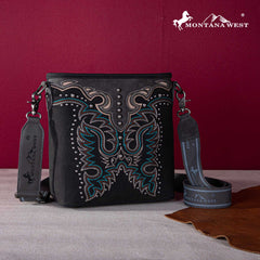 Montana West Embroidered Collection Concealed Carry Crossbody