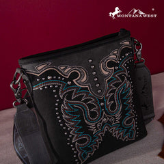 Montana West Embroidered Collection Concealed Carry Crossbody