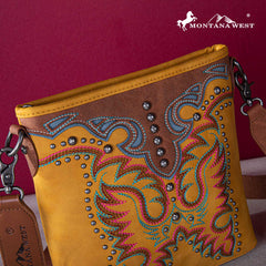 Montana West Embroidered Collection Concealed Carry Crossbody