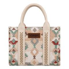 Wrangler Southwestern Print Canvas Tote Bag