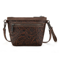 Wrangler Genuine Hair-On Cowhide Crossbody