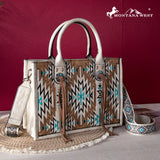 2024 New Montana West Aztec Southwestern Collection Tote/Crossbody Bag