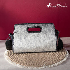 2024 New Montana West Hair-On Cowhide Collection Crossbody Bag