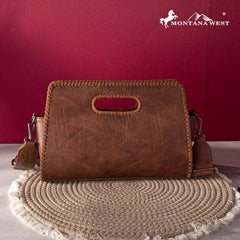 2024 New Montana West Hair-On Cowhide Collection Crossbody Bag