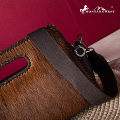 2024 New Montana West Hair-On Cowhide Collection Crossbody Bag