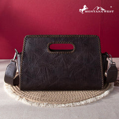 2024 New Montana West Hair-On Cowhide Collection Crossbody Bag