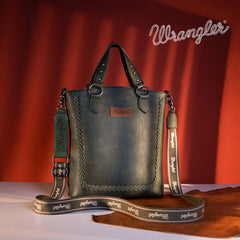 2024 New Wrangler Whipstitch detail Tote/Crossbody Bag