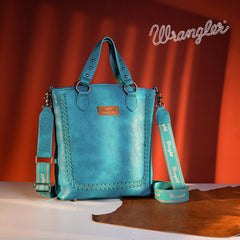 2024 New Wrangler Whipstitch detail Tote/Crossbody Bag