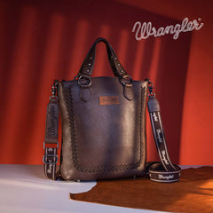 2024 New Wrangler Whipstitch detail Tote/Crossbody Bag