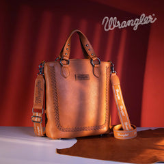 2024 New Wrangler Whipstitch detail Tote/Crossbody Bag