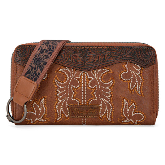 Wrangler Boot Stitch Bifold Wallet