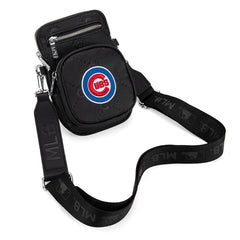 MLB Chicago Cubs Crossbody Bag-Black