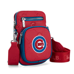 MLB Chicago Cubs Crossbody Bag-Red