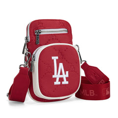 MLB Los Angeles Dodgers Crossbody Bag-Red