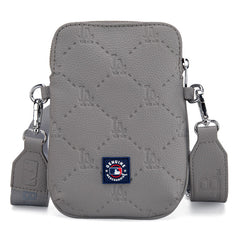 MLB Los Angeles Dodgers Crossbody Bag-Grey