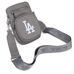 MLB Los Angeles Dodgers Crossbody Bag-Grey