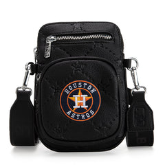 MLB Houston Astros Crossbody Bag-Black