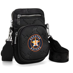 MLB Houston Astros Crossbody Bag-Black