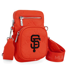 MLB San Francisco Giants Crossbody Bag-Orange