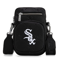 MLB Chicago White Sox Crossbody Bag-Black