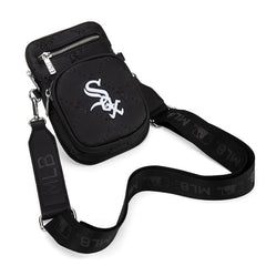 MLB Chicago White Sox Crossbody Bag-Black