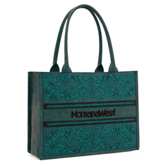 MW1279  Montana West Embroidered Collection Concealed Carry Tote