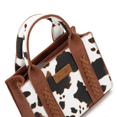 Wrangler Cow Print Concealed Mini Tote Bag