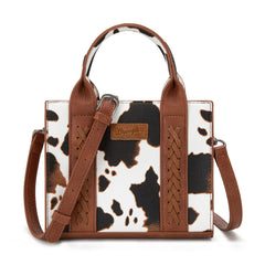 Wrangler Cow Print Concealed Mini Tote Bag