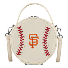 MLB San Francisco Giants Leather Circle Crossbody Bag