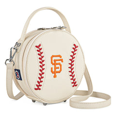 MLB San Francisco Giants Leather Circle Crossbody Bag