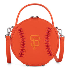 MLB San Francisco Giants Leather Circle Crossbody Bag