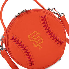 MLB San Francisco Giants Leather Circle Crossbody Bag