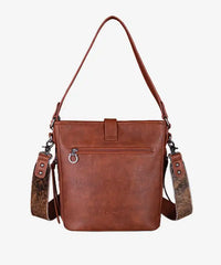 Montana West Buckle Cowhide Tote - Montana West World