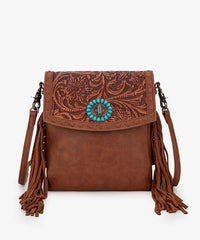 Montana West Tooled Concho Crossbody - Montana West World