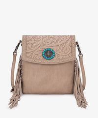 Montana West Tooled Concho Crossbody - Montana West World