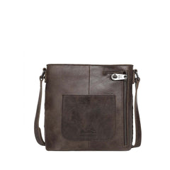 Montana West Genuine Leather Concealed Carry Crossbody
