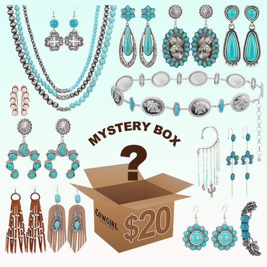 Western Jewelry Mystery Box : Unbox Up to $70 Value for FREE – 1000 Pcs Limited Stock