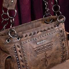 Montana West Whipstitch Collection Concealed Carry Satchel