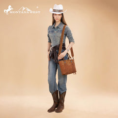 Montana West Western Fringe Bag