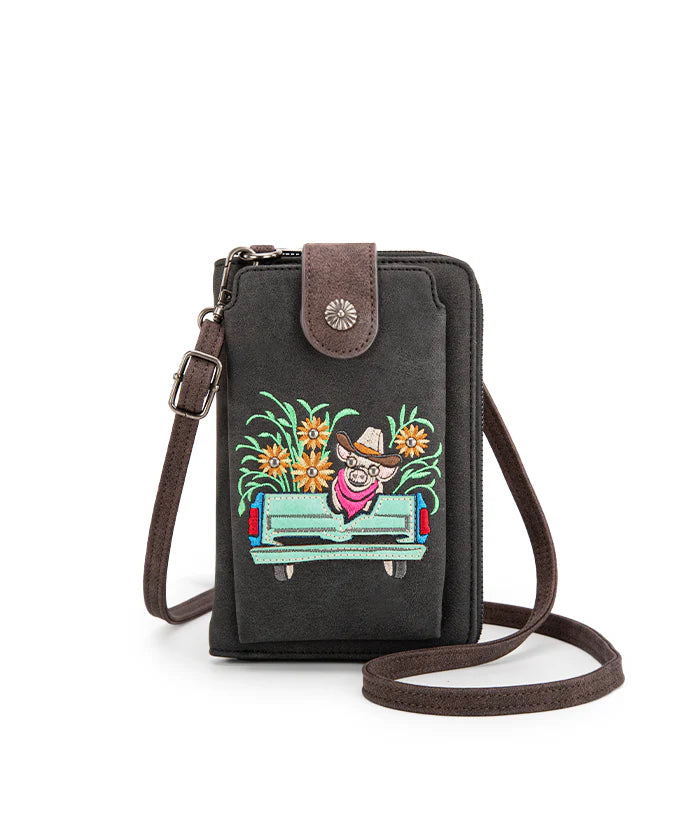 Montana_West_Western_Phone_Purse_Black