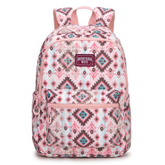 Montana West Aztec Print Diaper Bag Backpack