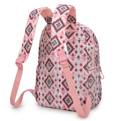 Montana West Aztec Print Diaper Bag Backpack